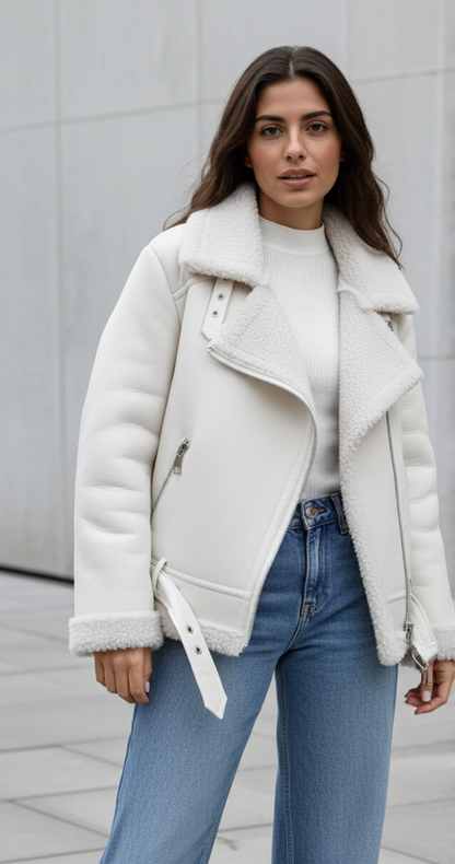 Ainara | chaqueta con abrigo extra grueso y cálido