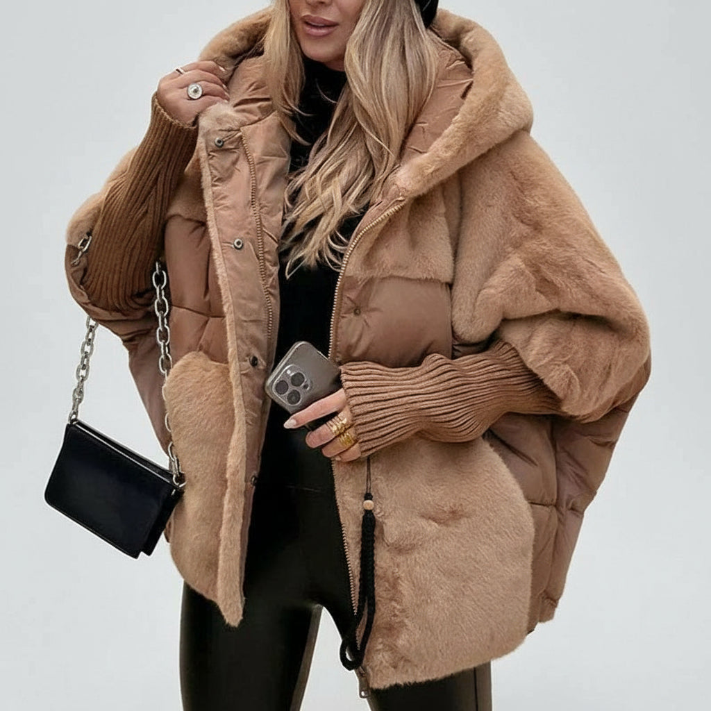 Bruna | Abrigo con capucha